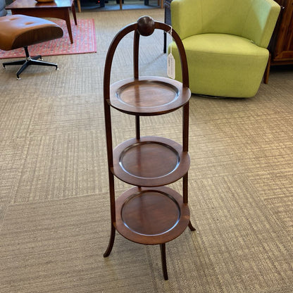 Three Tier Wood Dessert Stand