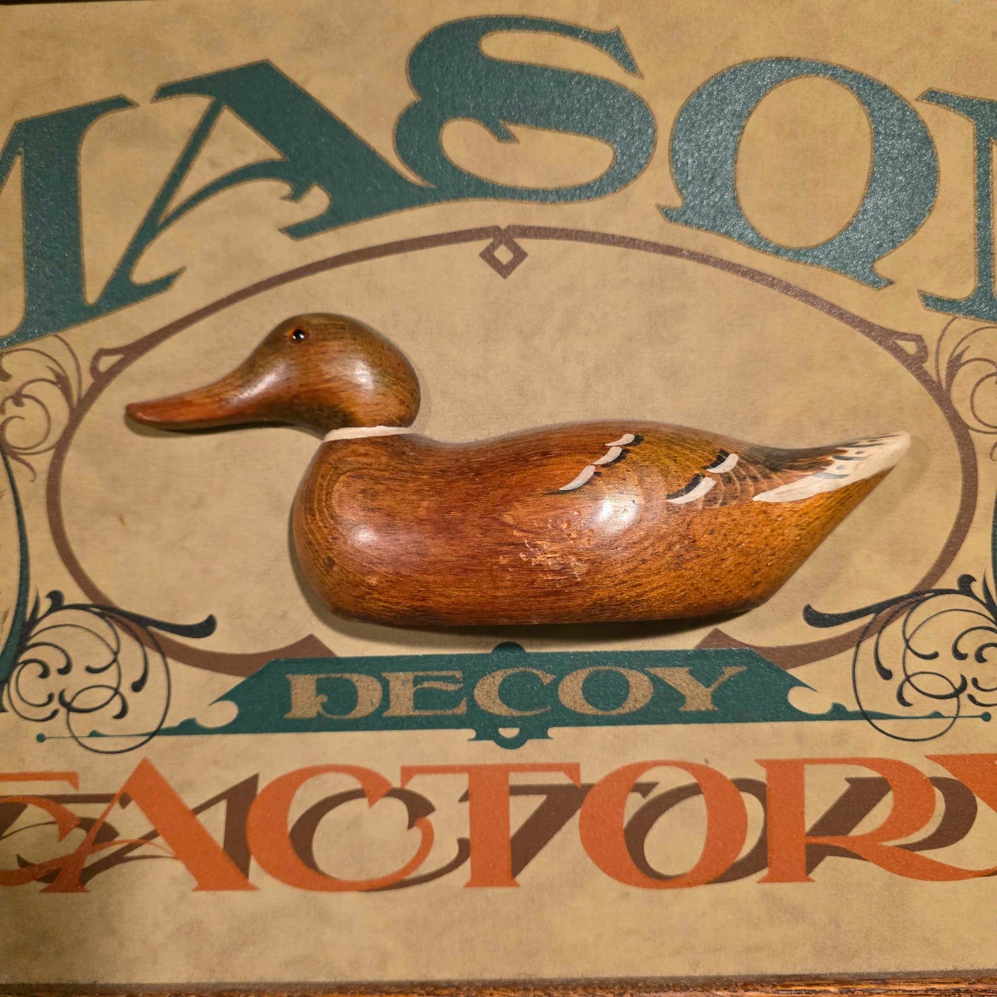 Mason Duck Factory Sign