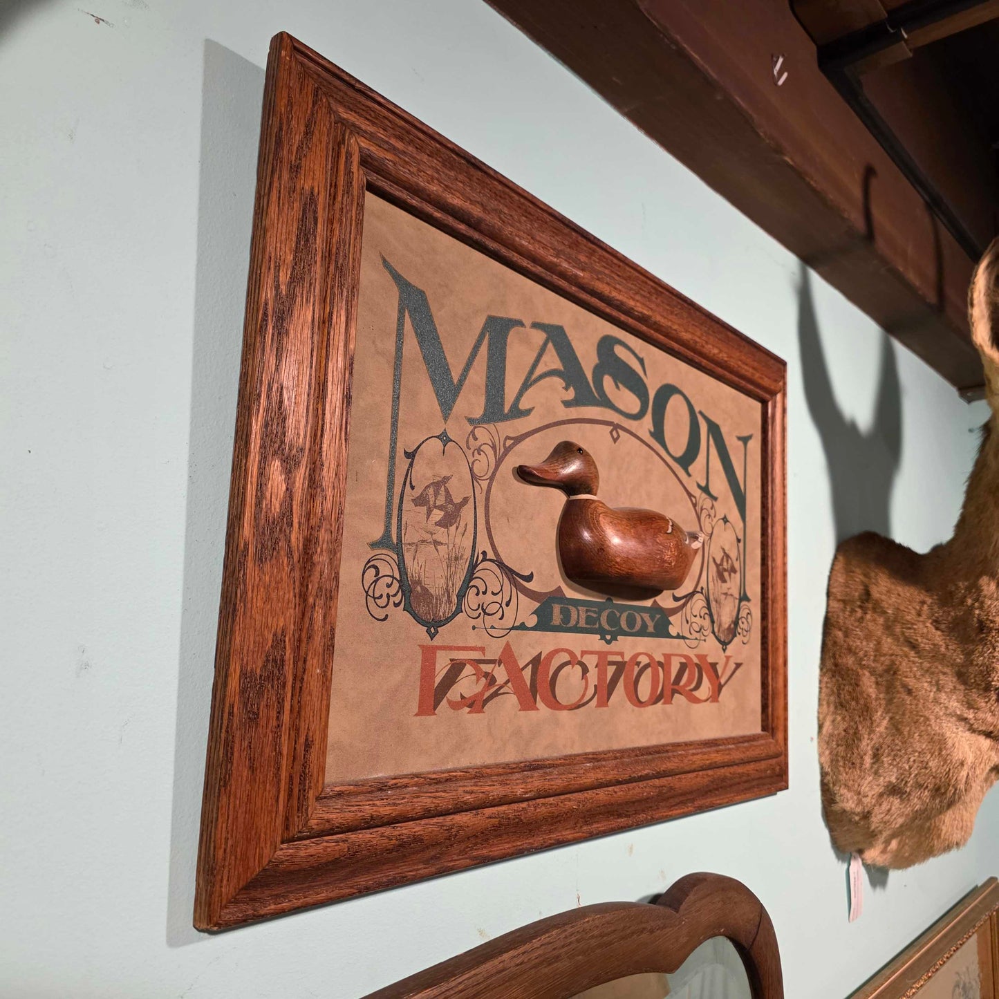 Mason Duck Factory Sign