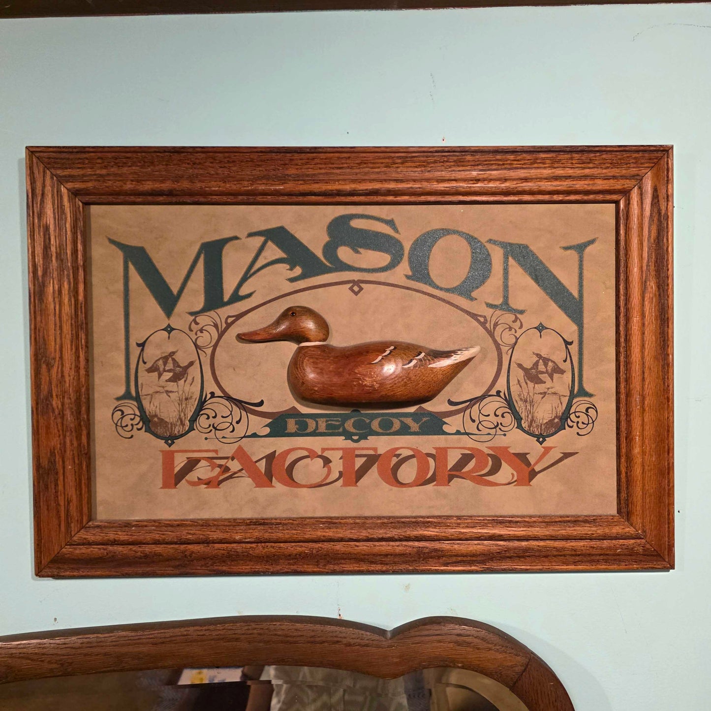 Mason Duck Factory Sign