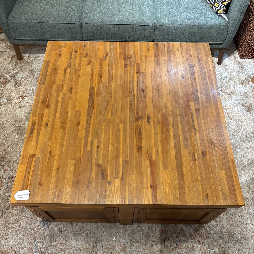 Broadernest 5pc Coffee Table w/ Storage Stools