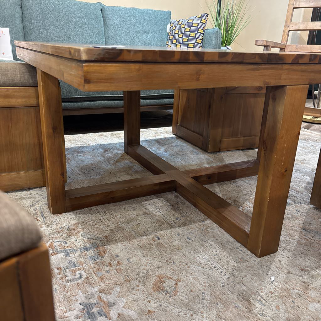 Broadernest 5pc Coffee Table w/ Storage Stools