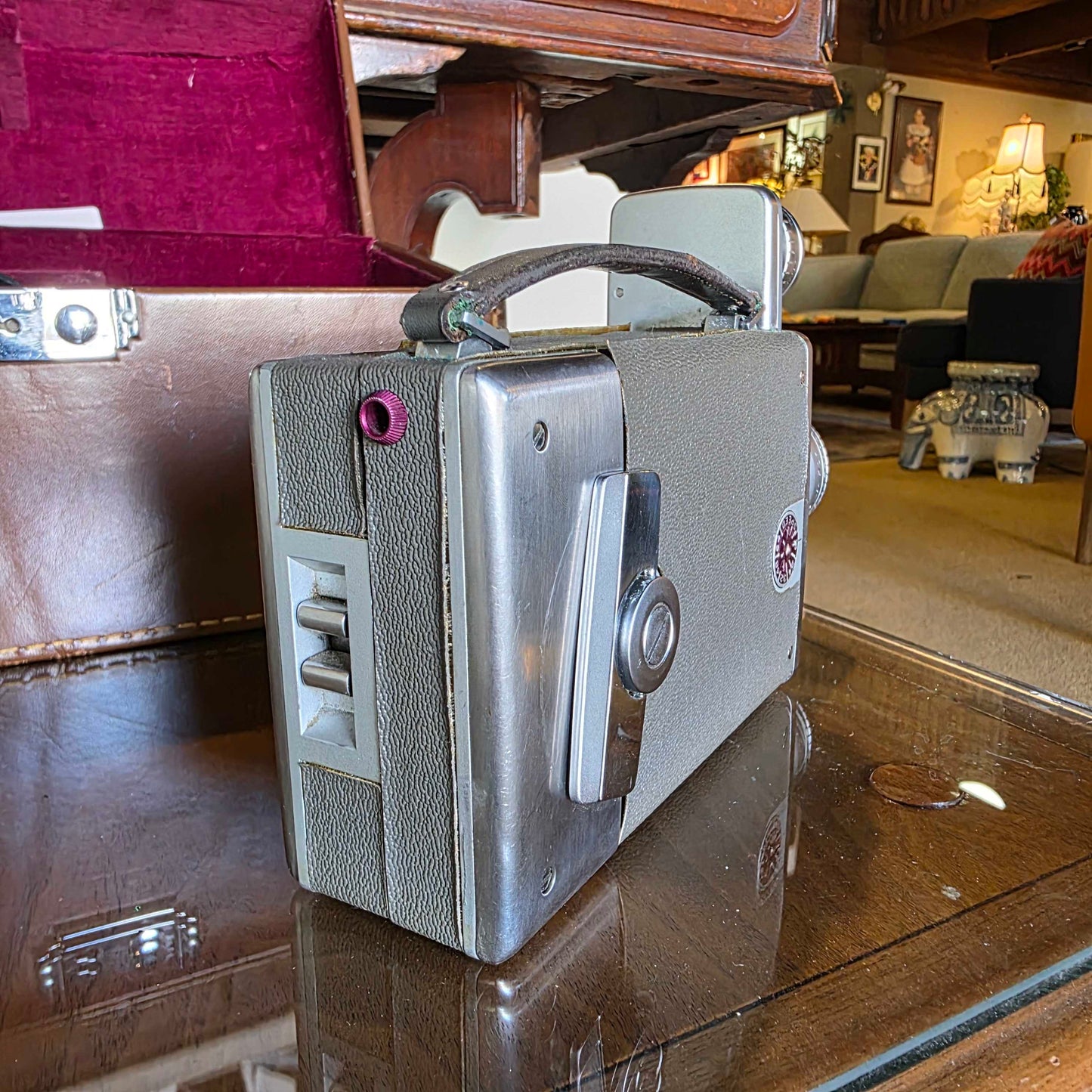 Vint. Bell & Howell 16mm Movie Camera w/ Case OPERATIONAL