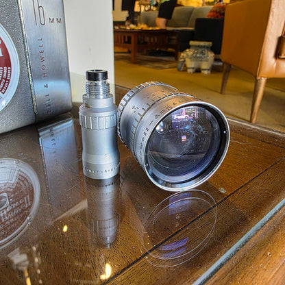 Vint. Bell & Howell 16mm Movie Camera w/ Case OPERATIONAL