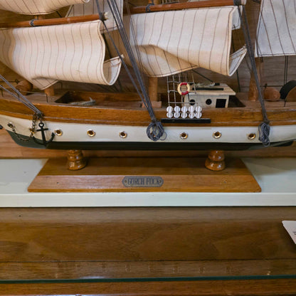 Gorch Fock Model Ship in Frame