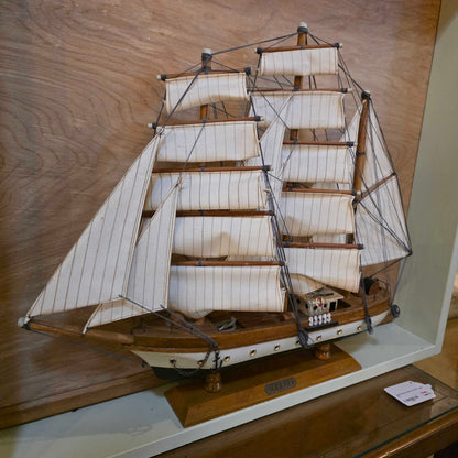 Gorch Fock Model Ship in Frame