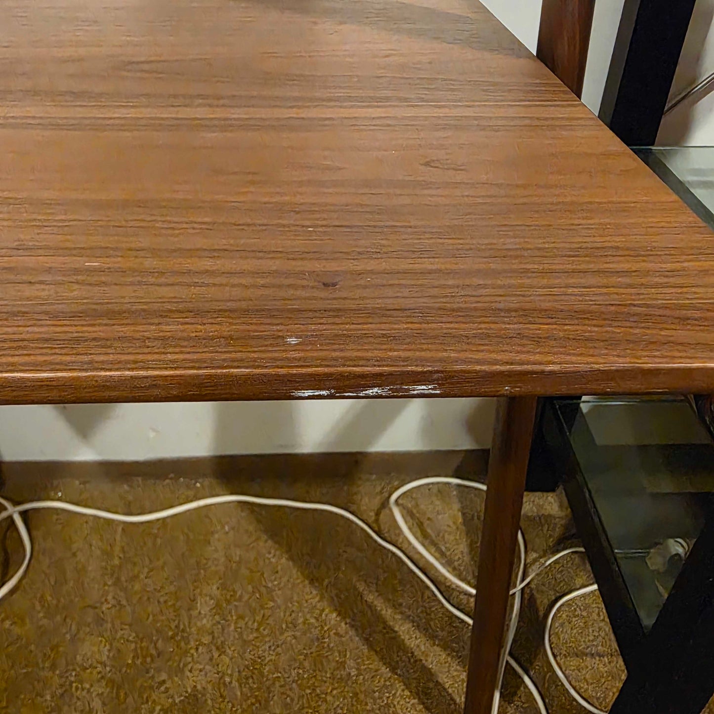 DWR Walnut Folk Ladder Desk/Bookshelf