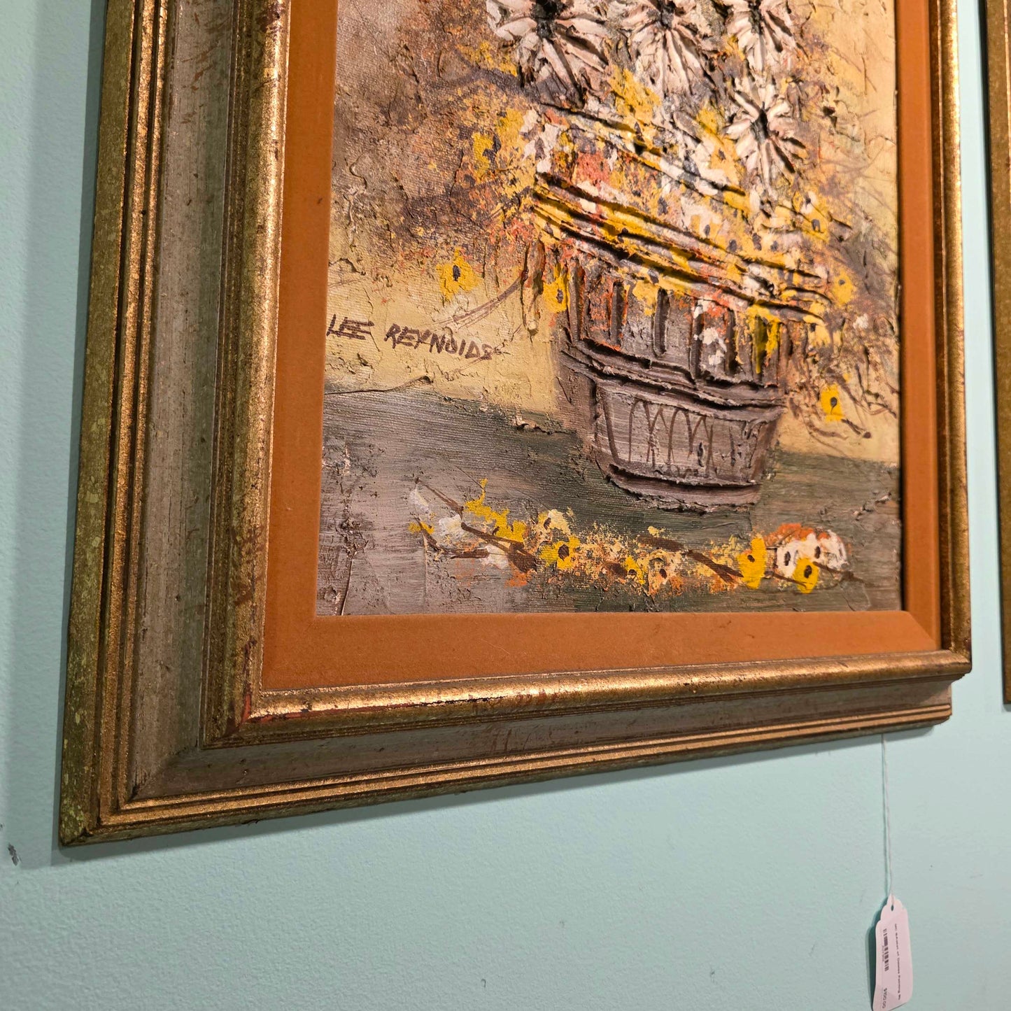 MC Basket of Daisies Painting #1