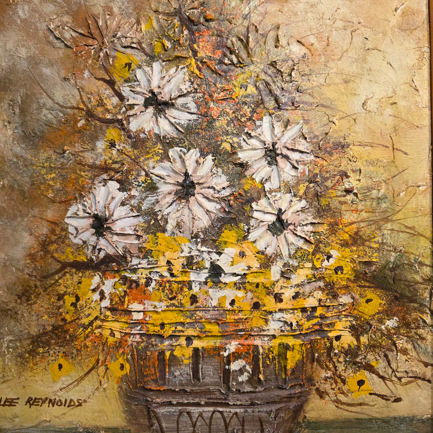 MC Basket of Daisies Painting #1