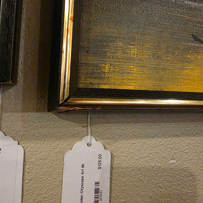 MC Golden Cityscape Art