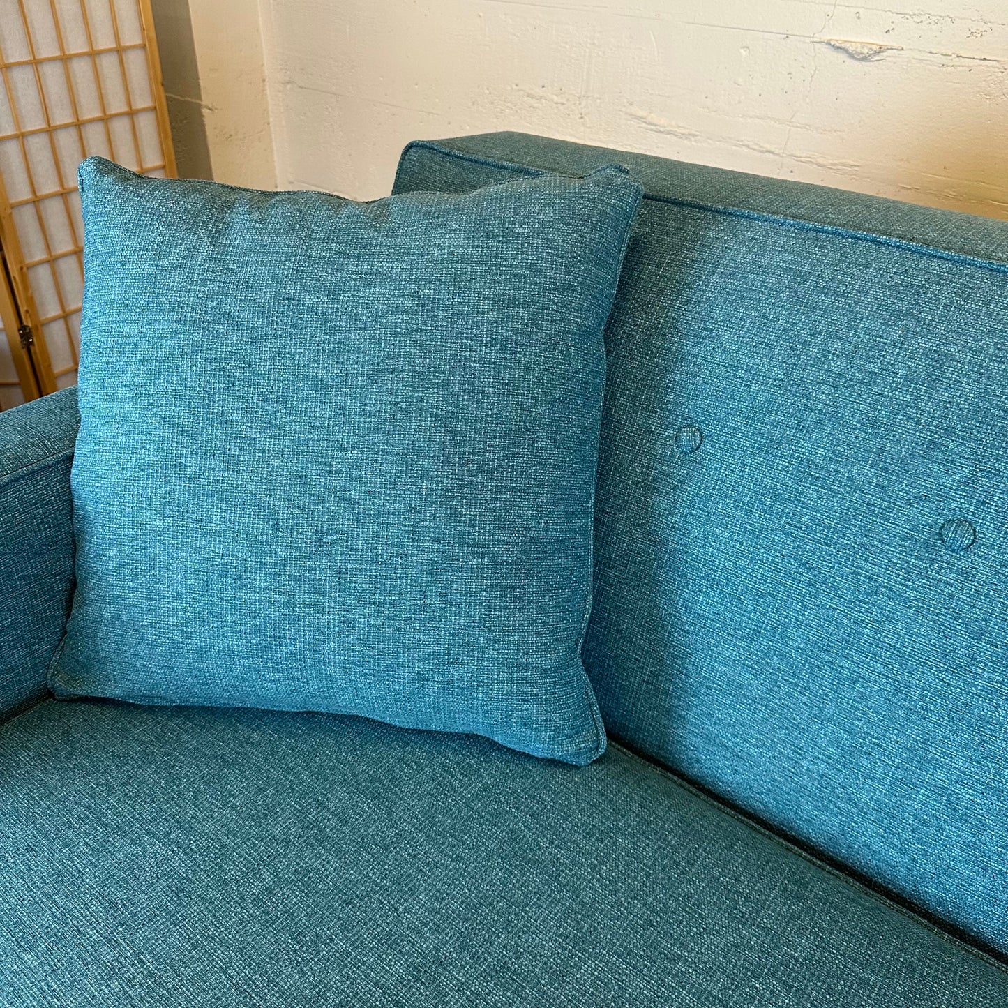 Biltwell Bergamo Teal Sofa