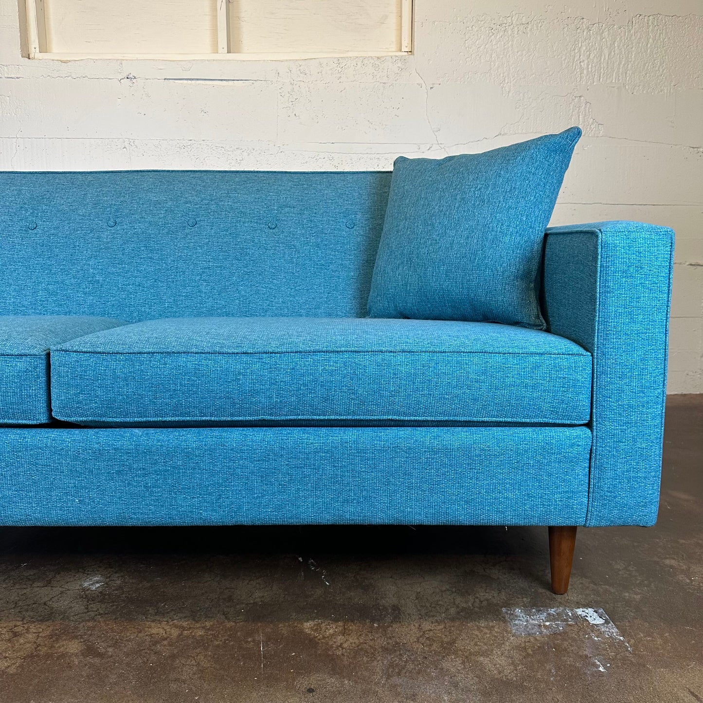 Biltwell Bergamo Teal Sofa