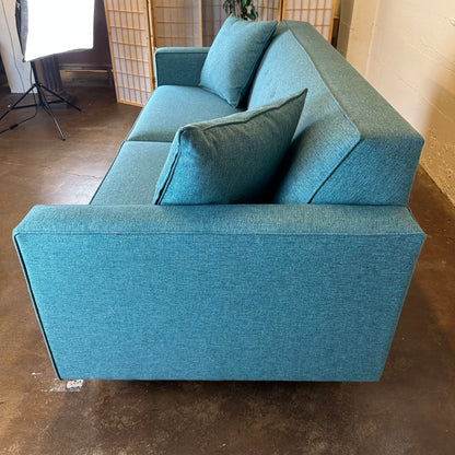 Biltwell Bergamo Teal Sofa