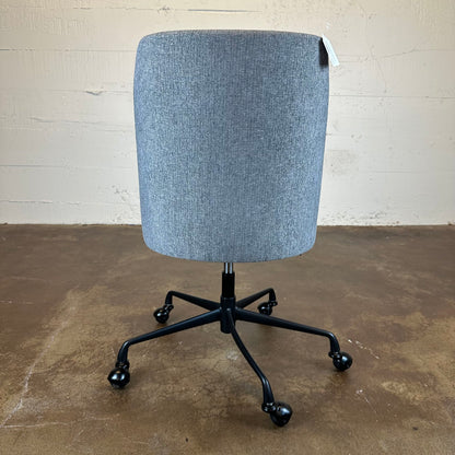 Pottery Barn Grey Upholstered Office Chair