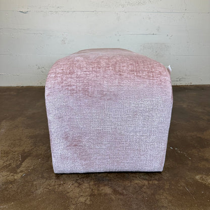 Blush Waterfall Accent Bench