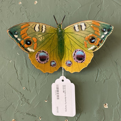 Metal Colorful Butterfly Hanging Decor