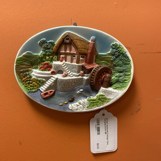 British Watermill Cottage Core Hanging Decor