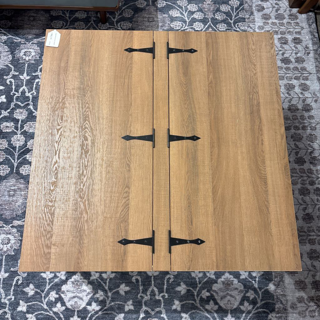 Rustic Storage Coffee Table