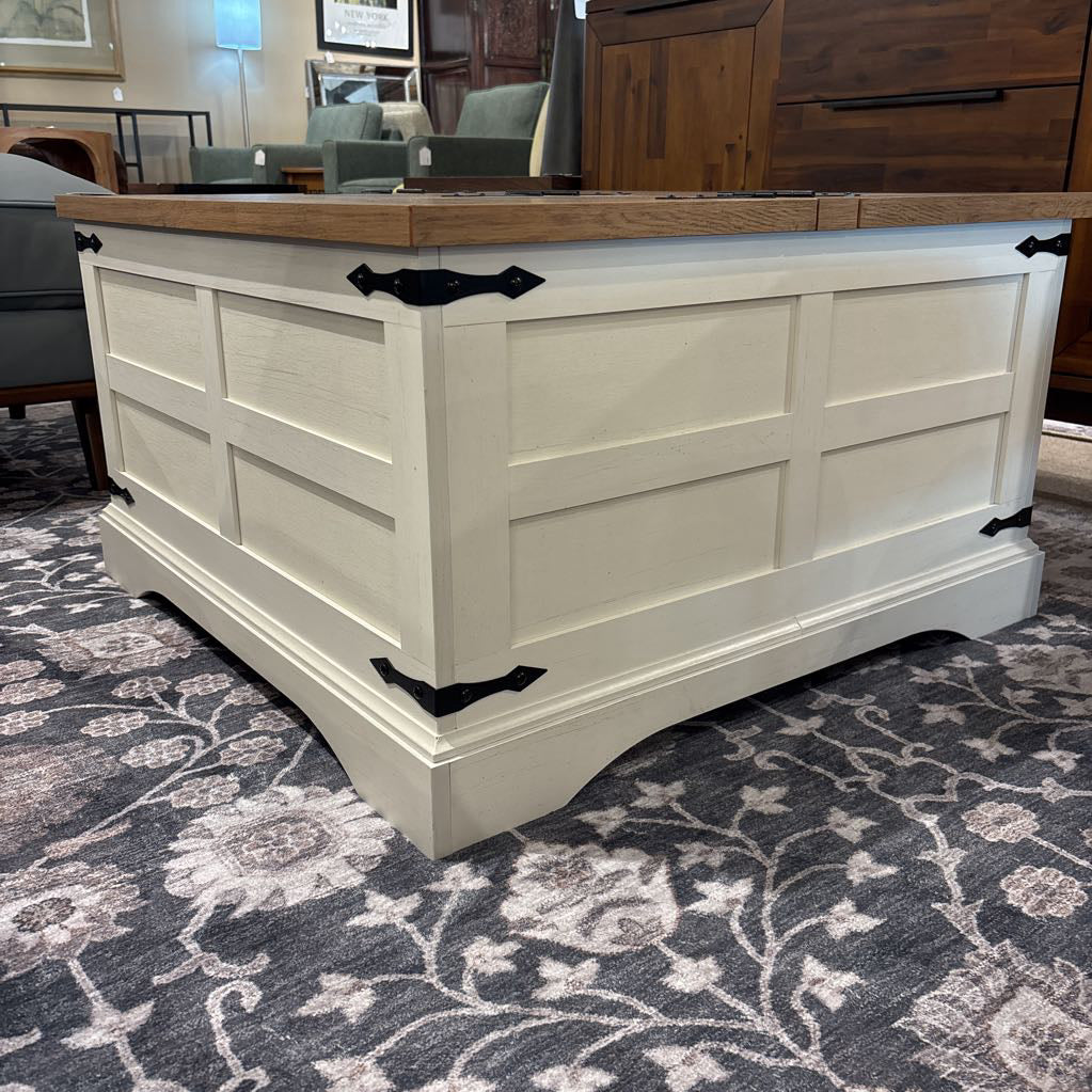 Rustic Storage Coffee Table
