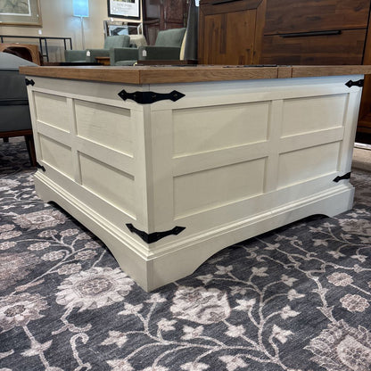 Rustic Storage Coffee Table