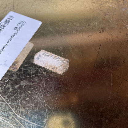 Daleside/England Round Metal Tray