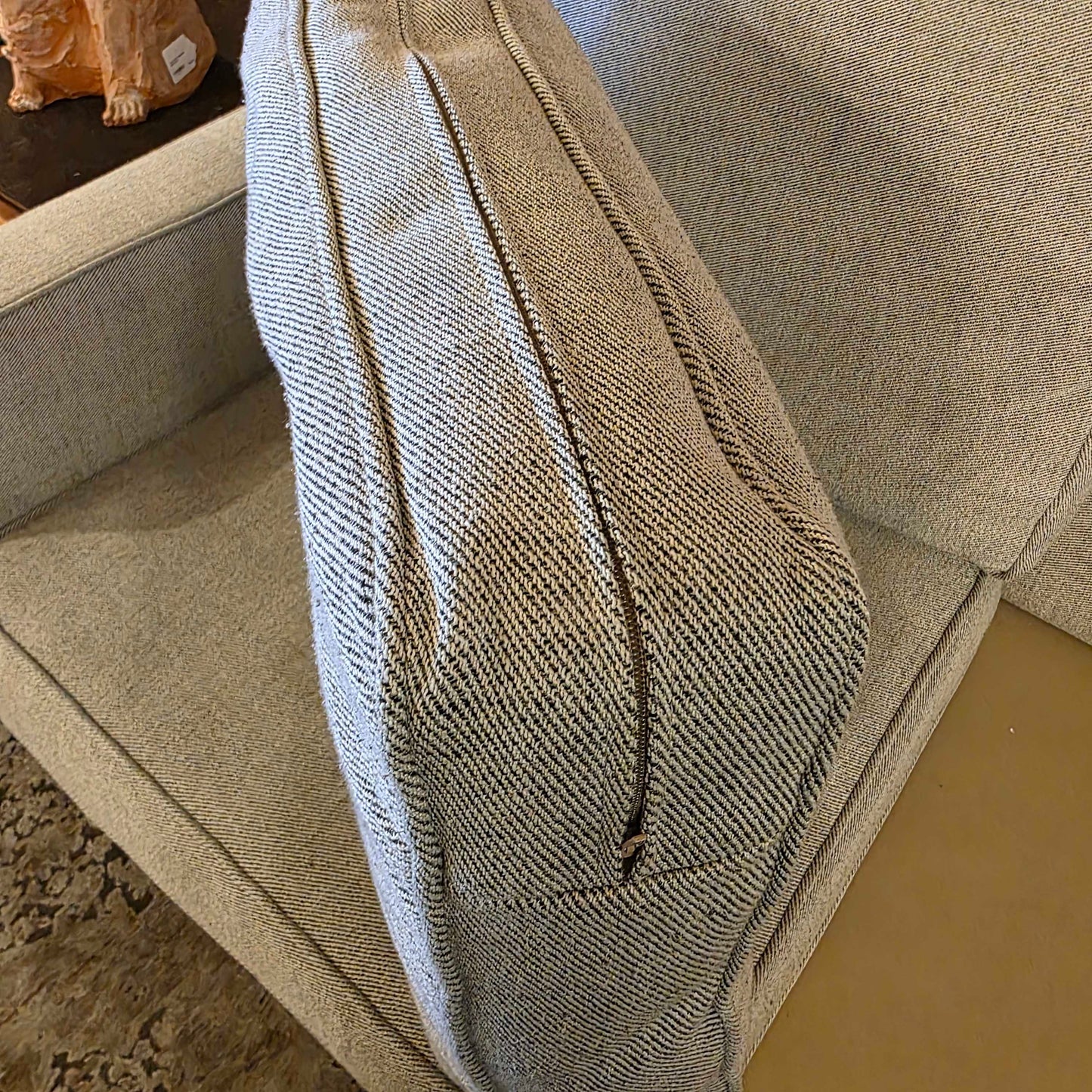 West Elm Light Grey Sectional