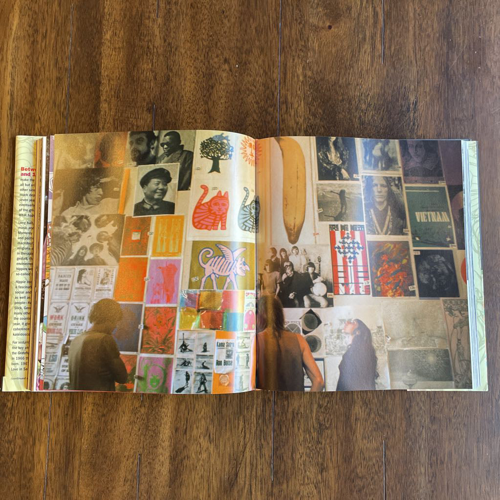 Hippie--Groovy Coffee Table Book