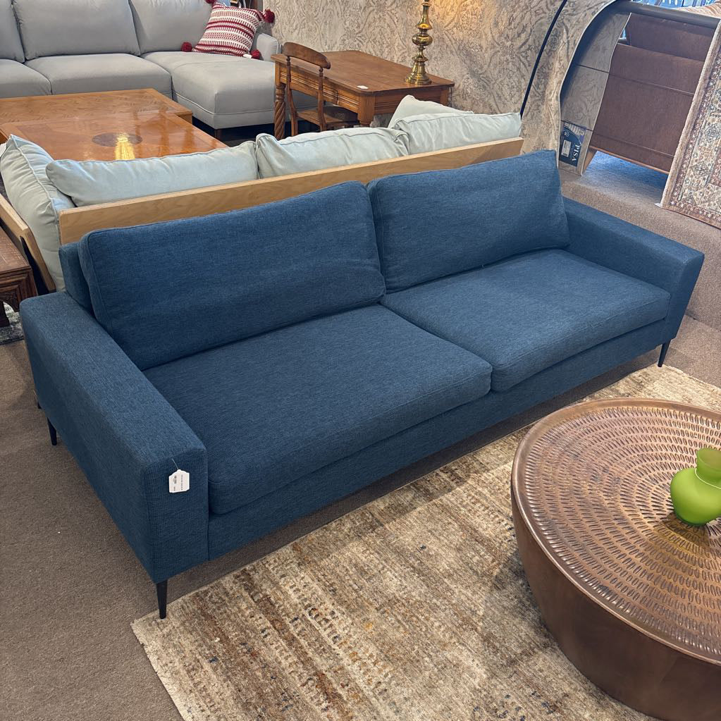 Article Dark Blue 2 Seater Sofa