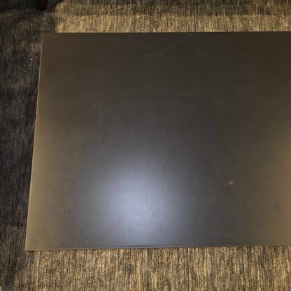 Room & Board Black Metal 2 Tier Coffee Table