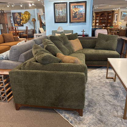 Clallam Olive RAF Chaise Sofa