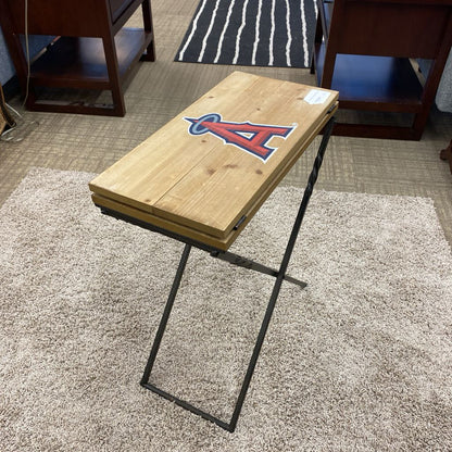 LA Angels Flip Top Side Table