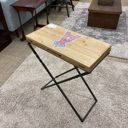 LA Angels Flip Top Side Table