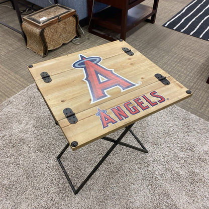 LA Angels Flip Top Side Table