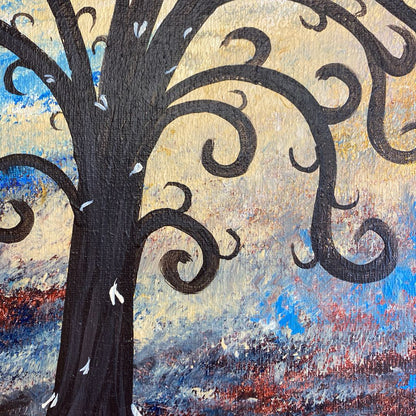 Stylized Tree Painting