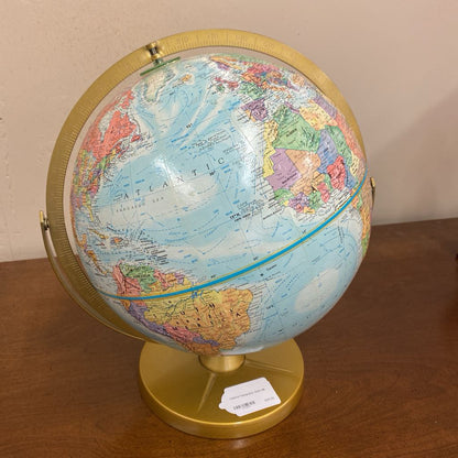 Colorful Topographic Globe