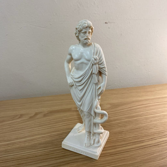 Asclepius Greek God of Medicine Figure