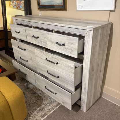 Ashley 9 Drawer Rustic Lowboy