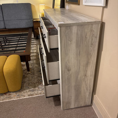 Ashley 9 Drawer Rustic Lowboy