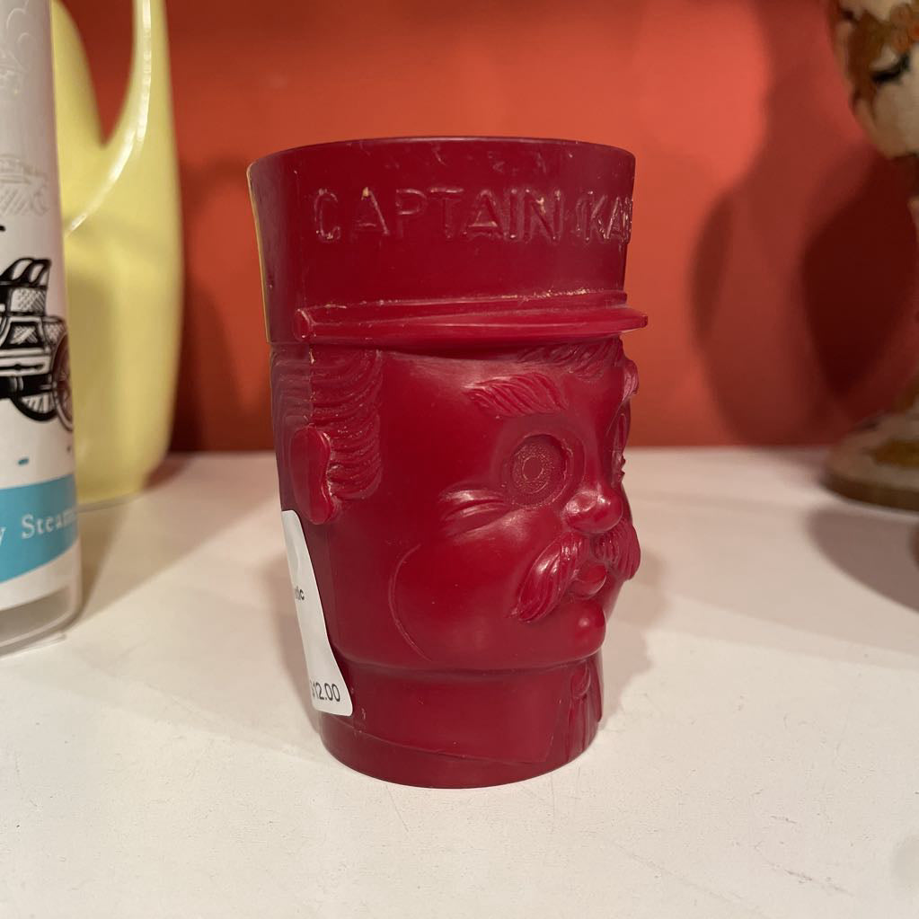 Captin Kangaroo Vintage Plastic Cup