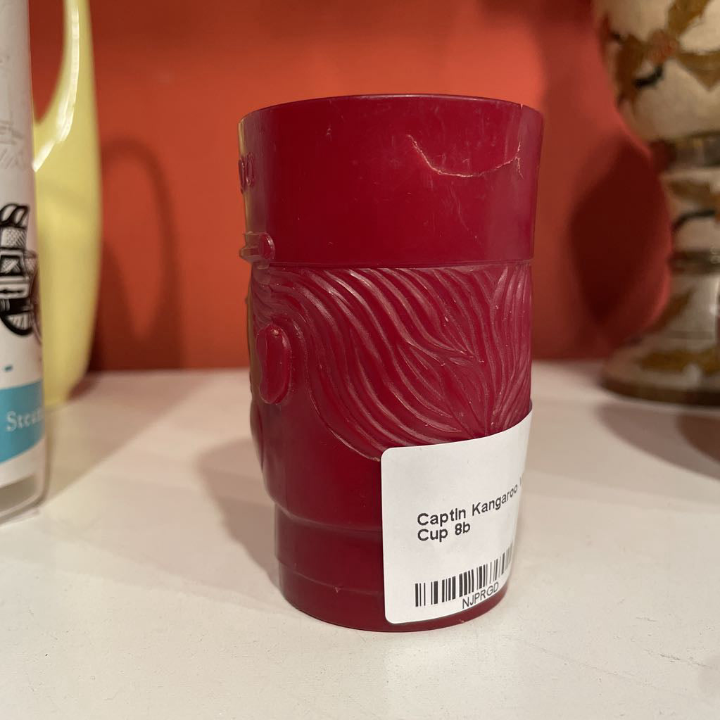 Captin Kangaroo Vintage Plastic Cup