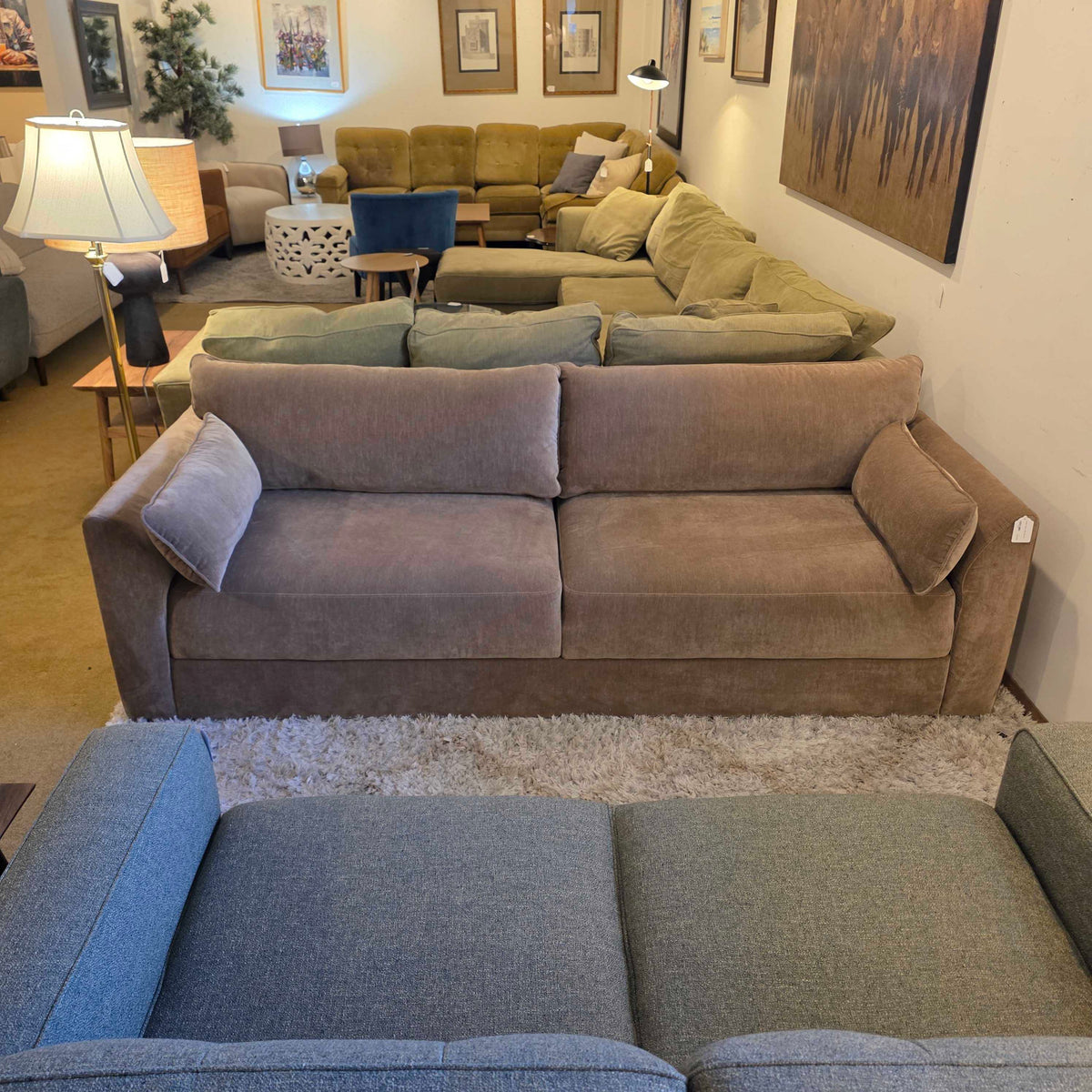 Kardiel Truffle 2 Seat Sofa