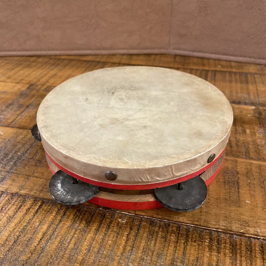 Vintage Tambourine AS IS(1 cymbol missing) SMALLS