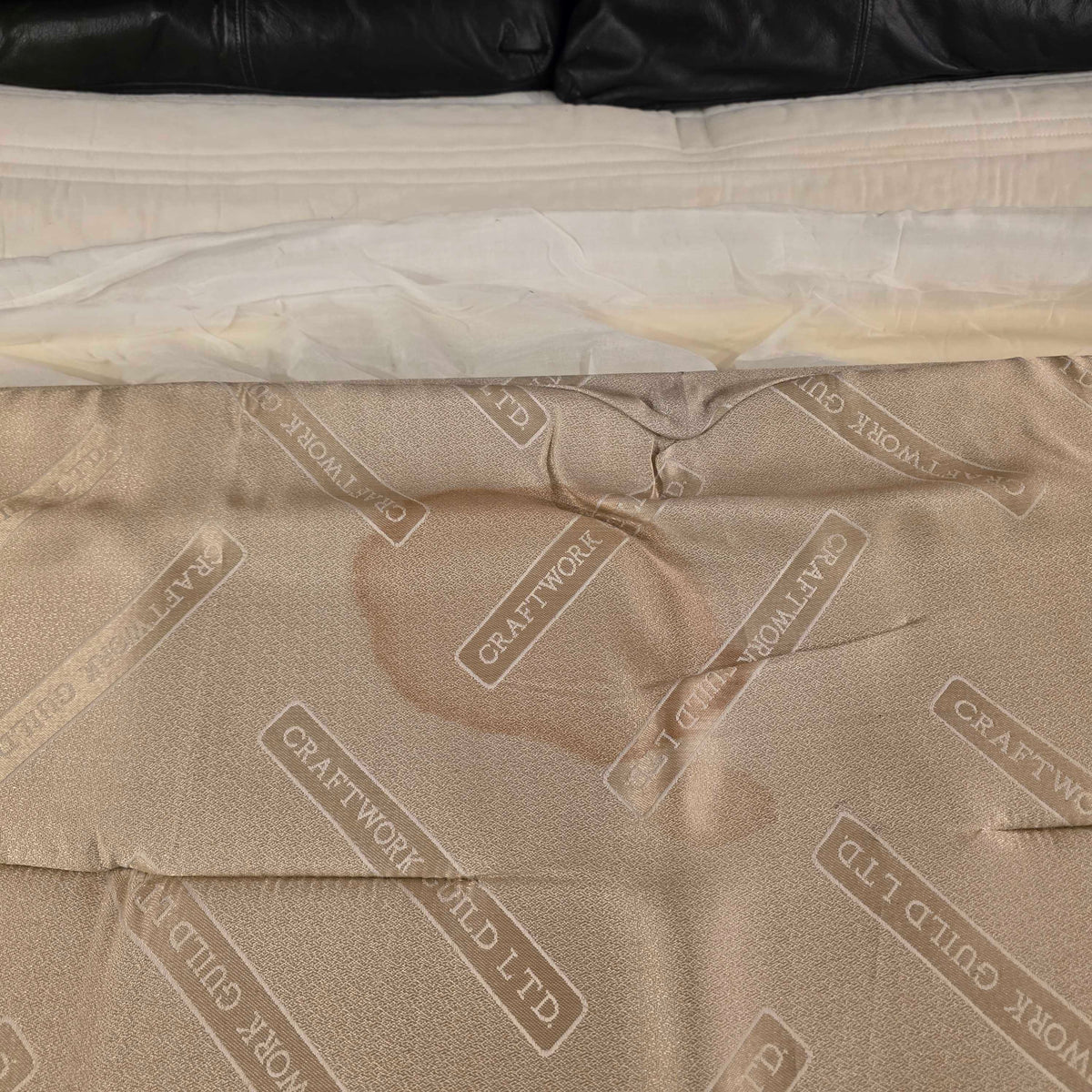 Leather Sleeper Sectional