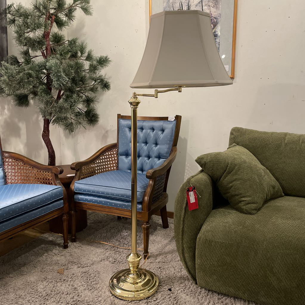 Brass Adjustable Floor Lamp LAMPS