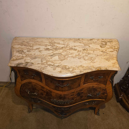 Burl Bombe Style Chest