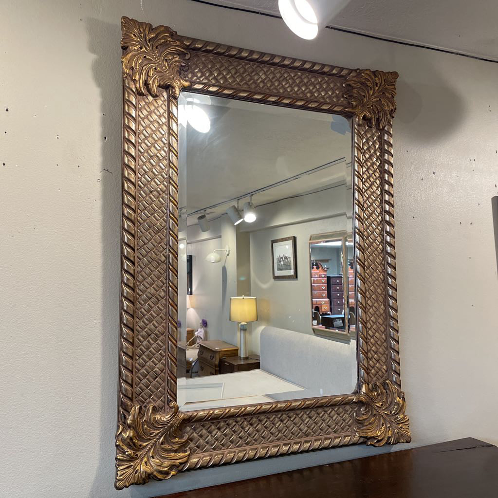 Carved Gold Mirror