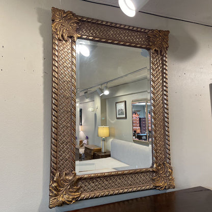 Carved Gold Mirror