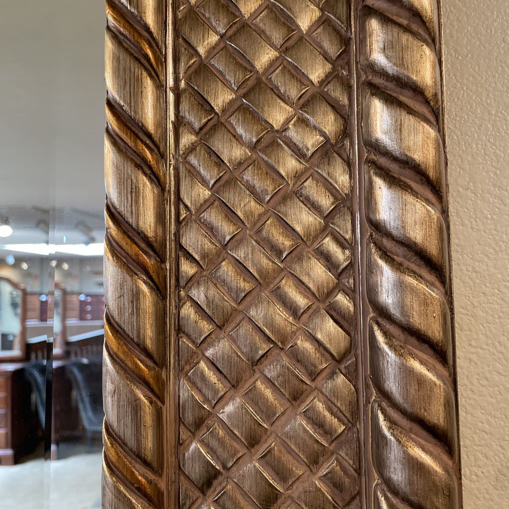 Carved Gold Mirror