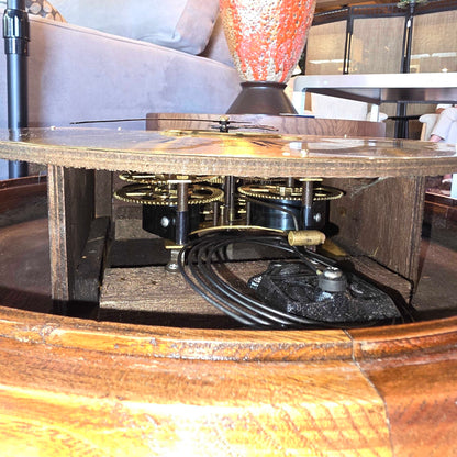 Seisekowa Oak Clock Side Table