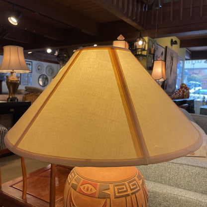 Native Patterned Table Lamp
